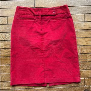 New York and company corduroy skirt